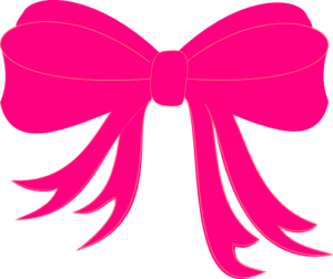 Hot Pink Ribbon Clipart