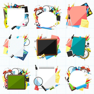 Back to school background free vector download (110,468 Free ...