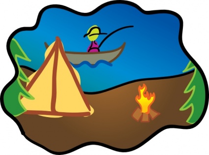 Free camping clipart images