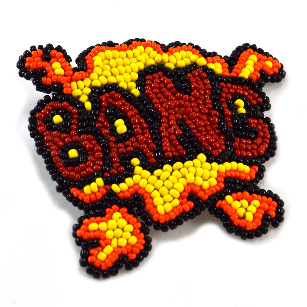 Bang Comic Book Pop Art Hair Clip | Megan's Beaded Designs