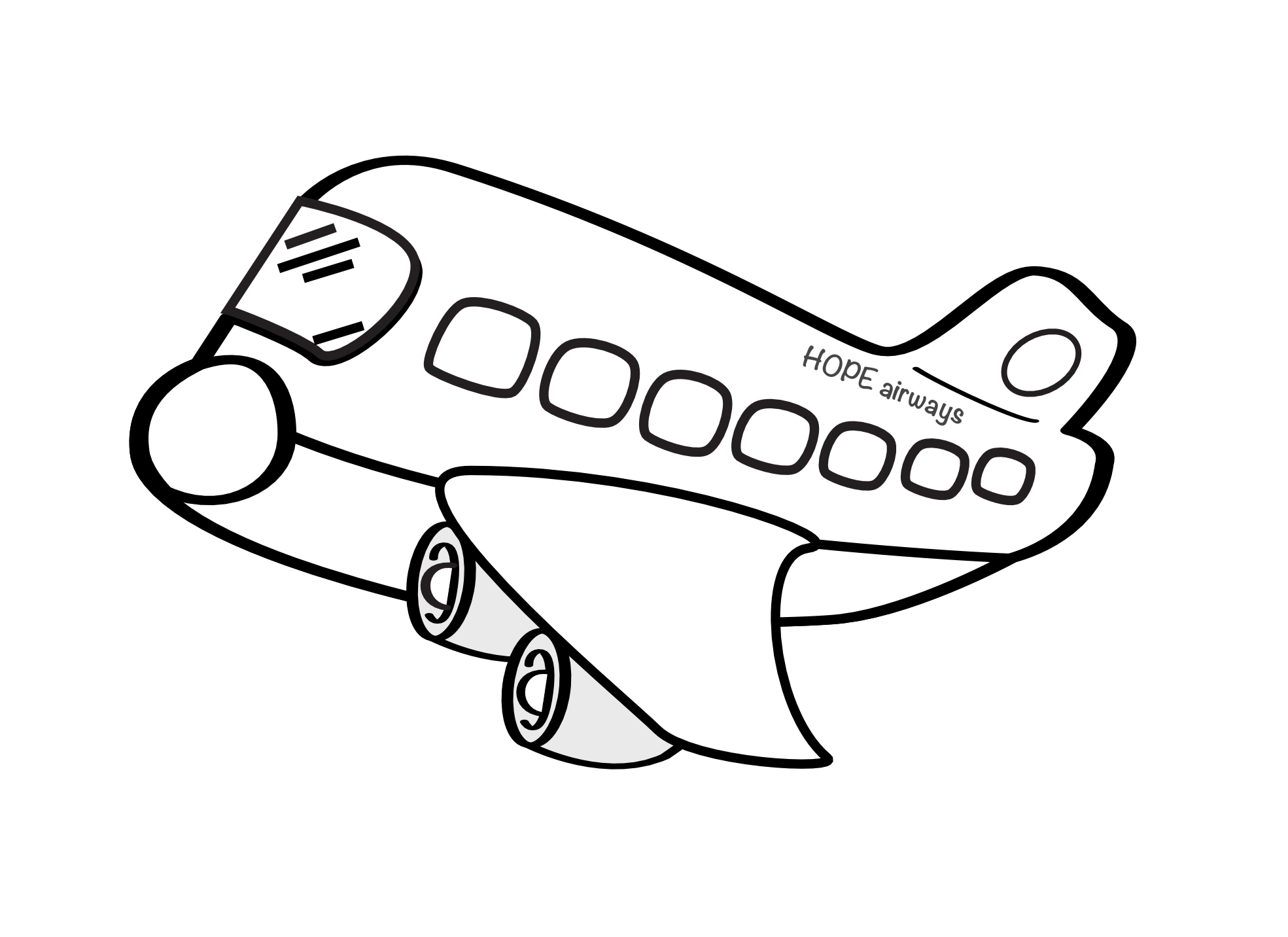 Airplane Drawing | Free Download Clip Art | Free Clip Art | on ...