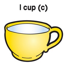 Dry Measuring Cup Clipart - Free Clipart Images