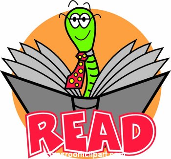 Reading books images clip art