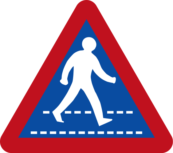 File:Pedestrians Crossing sign (Botswana).svg