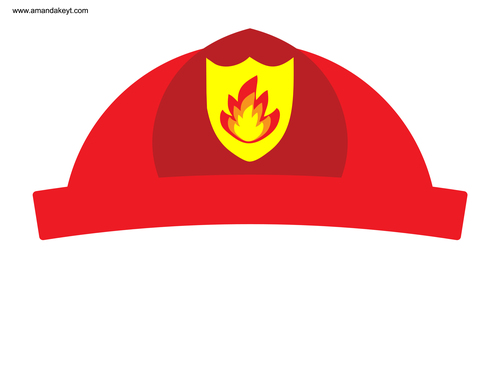 Printable Fireman Hat Printable Templates