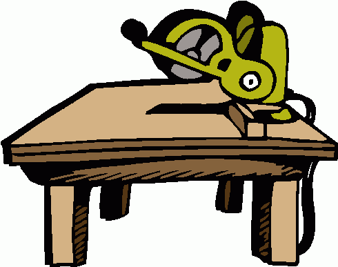 Table saw clipart