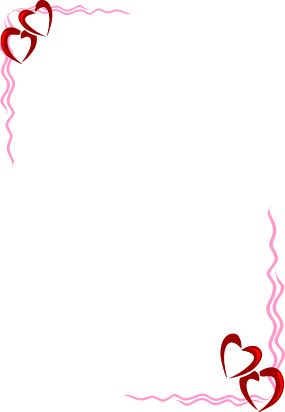 Red Corner Border Clipart