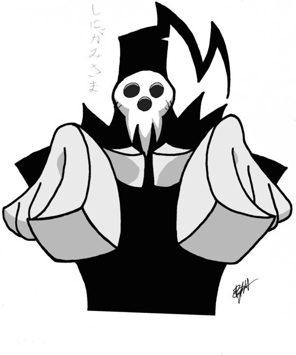 Shinigami-sama by Ragnarok-Sama-666 on DeviantArt