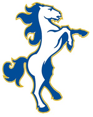 Mustang mascot clipart free