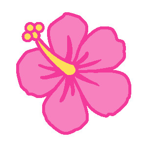 Free Hibiscus Flower Clipart