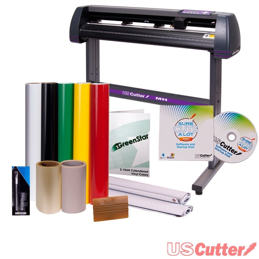 NEW Vinyl Cutter Best Value Cutting Sign Making Kit Decals ...