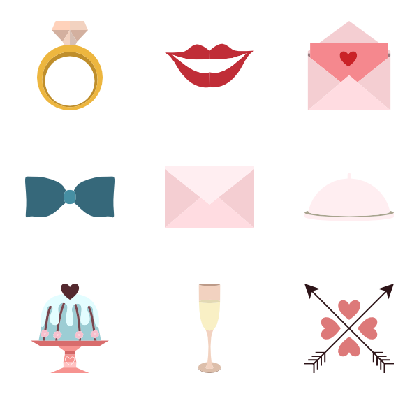 Wedding Icons - 1,328 free vector icons