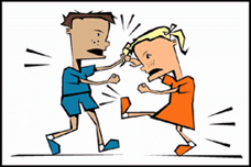 Pictures Of People Fighting Each Other - ClipArt Best