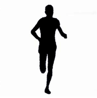 Silhouette Runner - ClipArt Best