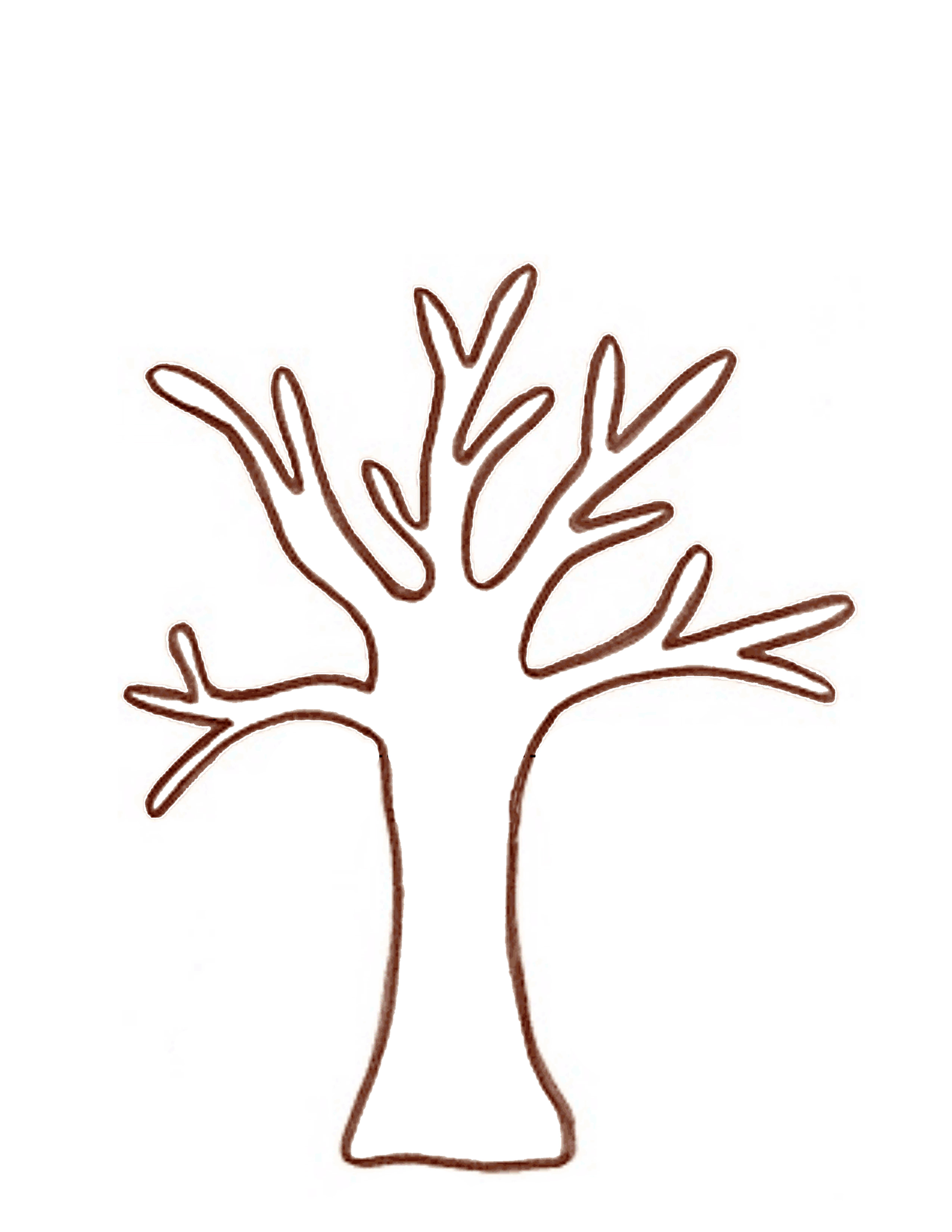 Tree Trunk Template ClipArt Best