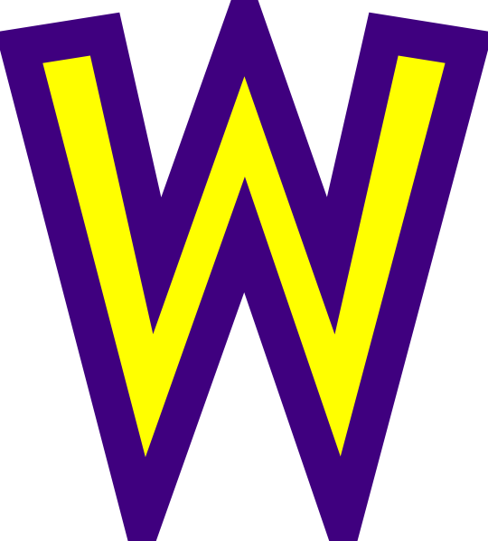 Letter w clip art