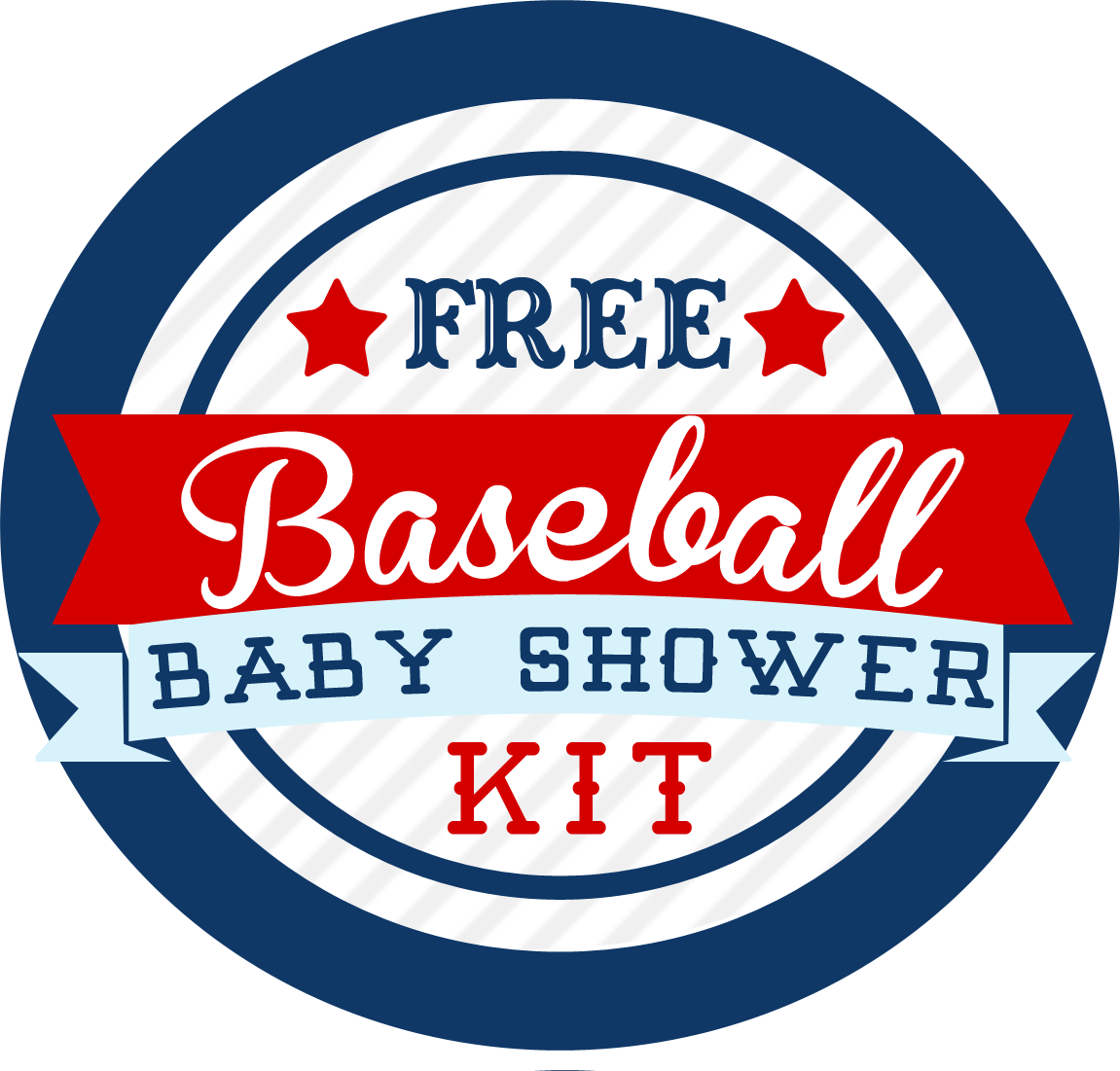 Baseball Themed Baby Shower Kit – FREE | Mama Walker