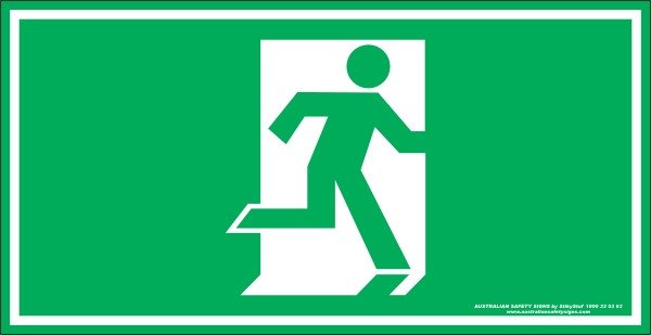 EXIT SYMBOL – Australian Safety Signs