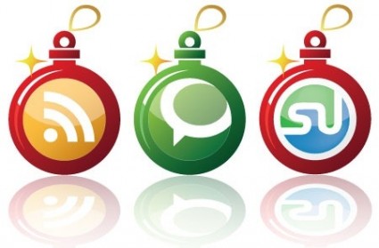 Free Early Christmas Social Networking Vector Icons Vector icon ...