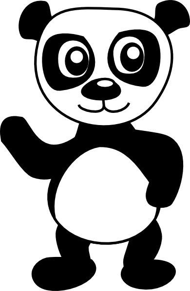 Skating Panda SVG Downloads - Games - Download vector clip art online
