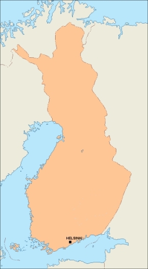 Finland Blank Map - Quoteko.