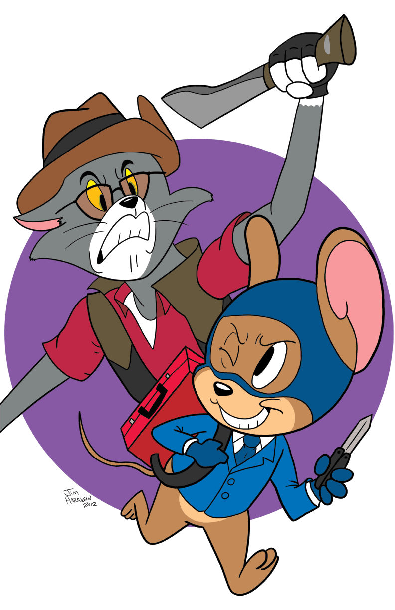 TF2, A Game of Cat and Mouse by jimferno