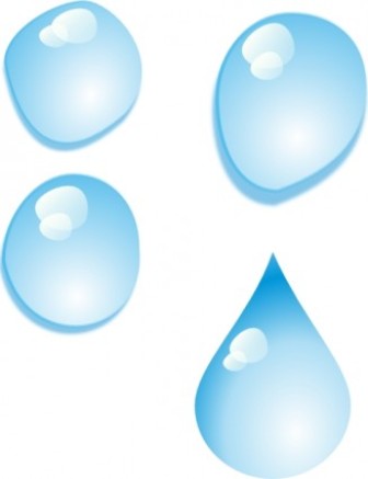 Set-Of-Water-Drops-Clip-Art- ...