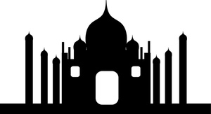 Taj Mahal Clipart Image - The Taj Mahal, or a Similar Palace in ...