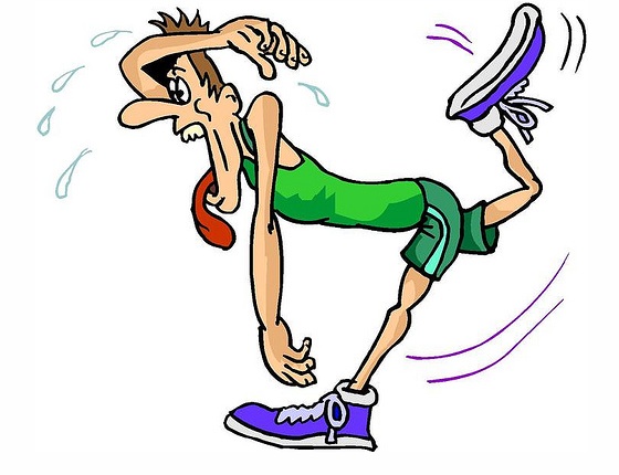 funny exercise clipart