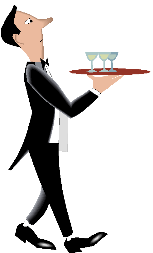 Waiter Clip Art Clipart Best