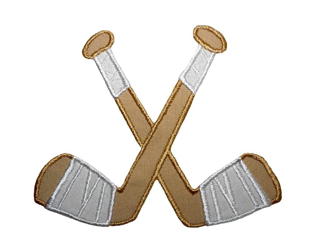 Hockey Sticks Crossed Cake Ideas and Designs
