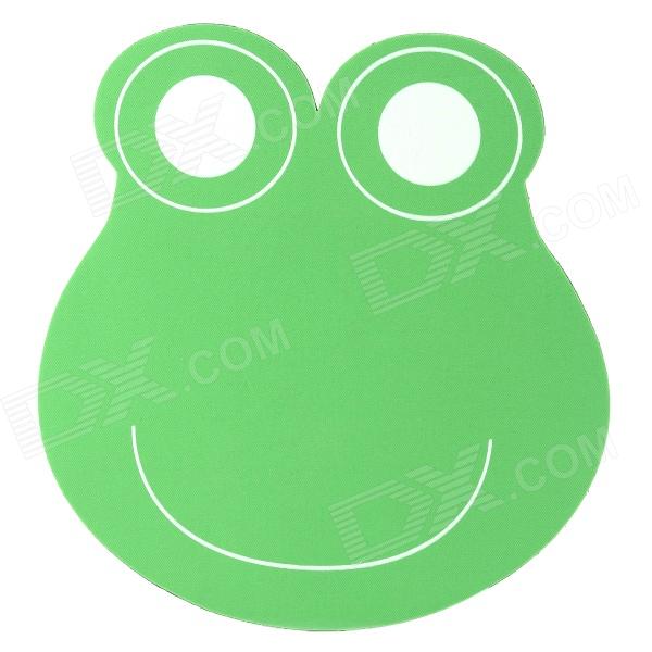 Cute Cartoon Frog Style Mouse Pad Mat - Green + White + Black ...