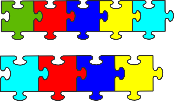 Free Autism Rainbow Puzzle Piece Clipart - ClipArt Best