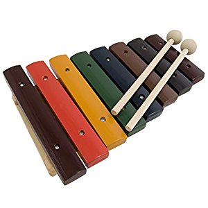 Tiger Childs Wooden Xylophone: Amazon.co.uk: Musical Instruments