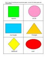 Shapes theme printables and activities for Preschool, Pre-K and ...