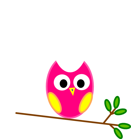 Orange Owl Clip Art - vector clip art online, royalty ...