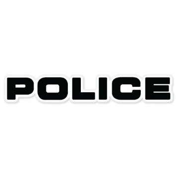 Police Decal For Car - ClipArt Best