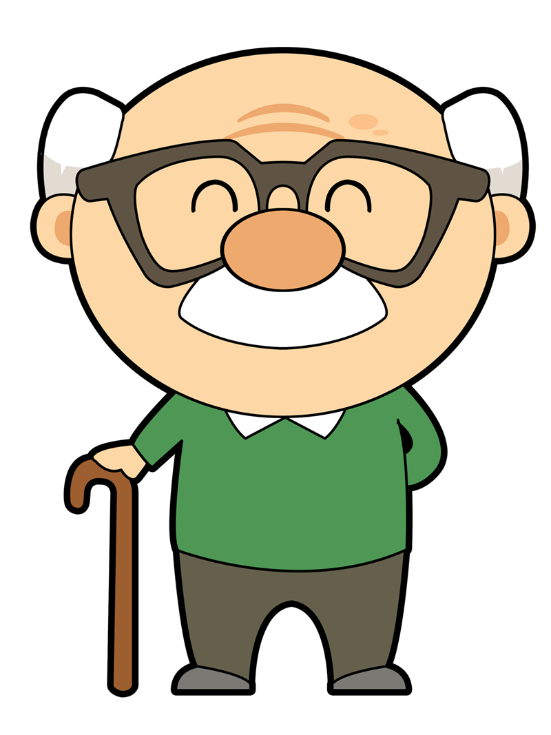 Grandfather Clip Art Free - Free Clipart Images