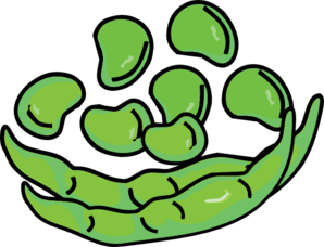 Green beans clipart