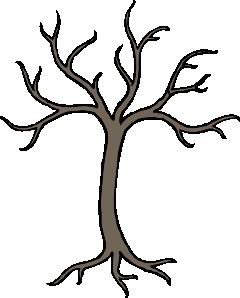 Spooky Tree Clipart