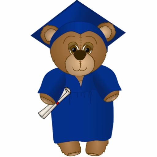 teddy bear graduation clip art - photo #10