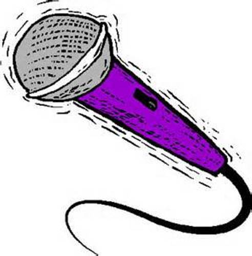 Microphone clipart free