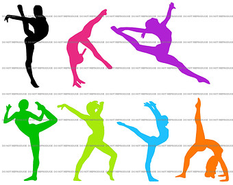 Preschool Gymnastics Clipart