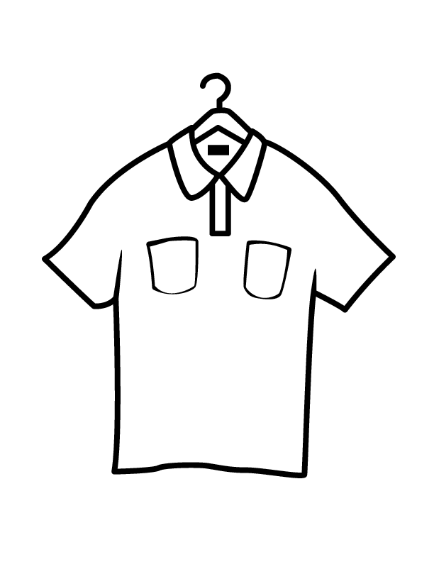 TSHIRT FOR COLORING ClipArt Best