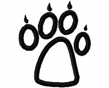 Wolves Paw Print - ClipArt Best