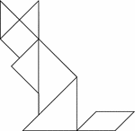 Tangram Outline Solutions | ClipArt ETC