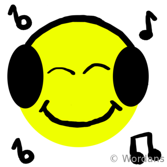 Headphones Smiley design by rajee, Symbols & Shapes t-shirts ...