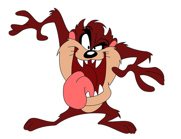 Looney Tunes Tasmanian Devil Character Wallpaper