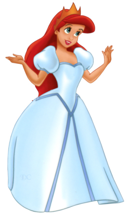 Little Mermaid Princess Ariel > Disney Clipart > Disney-