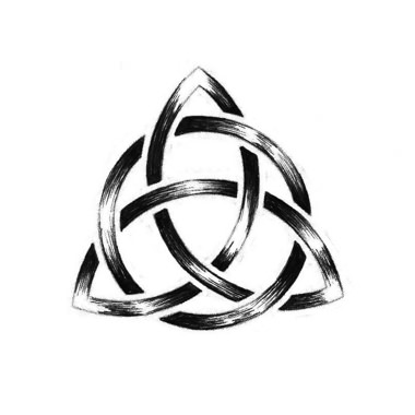 Triquetra tribal sketch tattoo - Here my tattoo - Find your tattoo ...